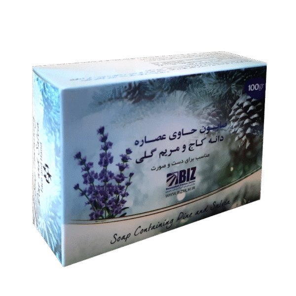 صابون دست و صورت دانه کاج و مریم گلی Dr.BIZ