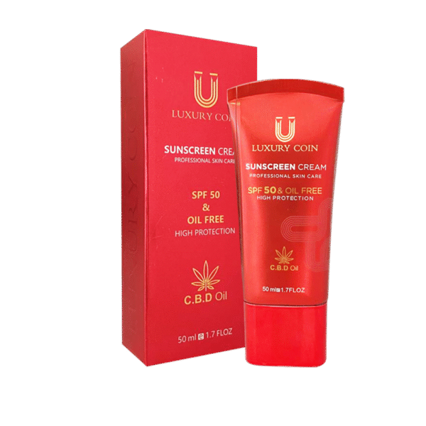 کرم ضد آفتاب SPF 50 لاکچری کوین