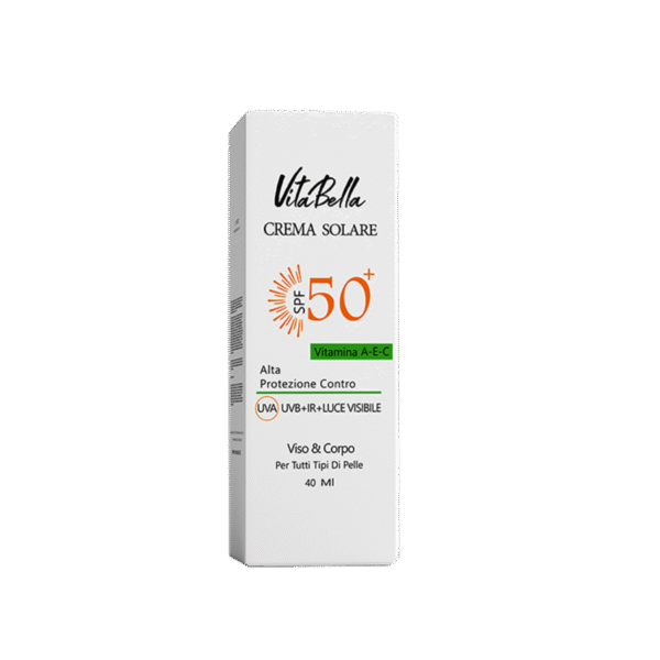 کرم ضد آفتاب بی‌رنگ SPF ۵۰ ویتابلا (Vitabella) | محافظت کامل